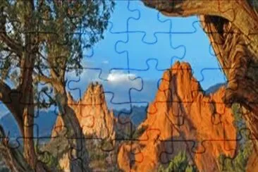 Garden of the Gods - Colorado Springs jigsaw puzzle