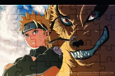naruto and kyuubi