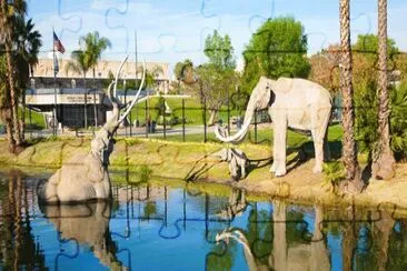 La Brea Tar Pits-Los Angeles jigsaw puzzle