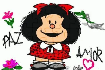 A jigsaw puzzle