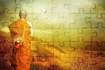Admirando jigsaw puzzle