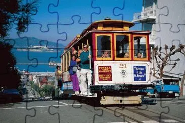 Cable Car-San Francisco jigsaw puzzle