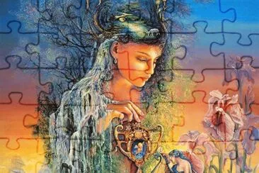 W jigsaw puzzle