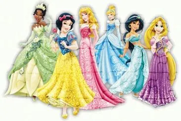 Tiana SnowWhite Aurora Cinderella Jasmine Rapunzel