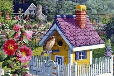 Casinha Amarela jigsaw puzzle