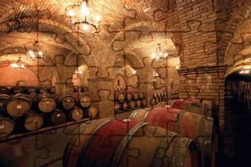 פאזל של The Barrel Room-Castello di Amorsa Winery