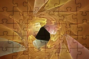 fractal swirls jigsaw puzzle