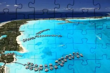 פאזל של bora bora lagoon