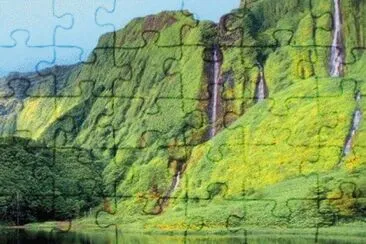 mountains and water