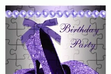 Glamorous Birthday Invitation