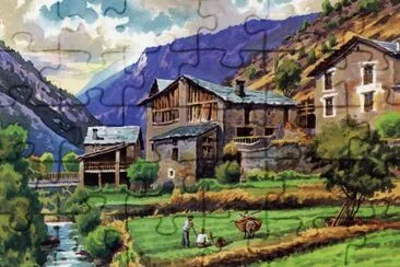 Pintura jigsaw puzzle