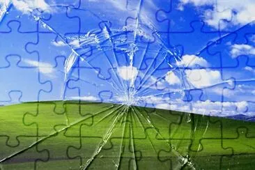 a jigsaw puzzle