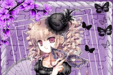 Purple Masquerade jigsaw puzzle
