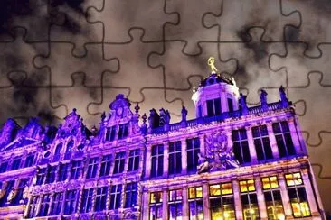 Grand Palace-Brussels Belgium jigsaw puzzle