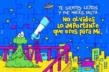 פאזל של Te ExtraÃ±o!