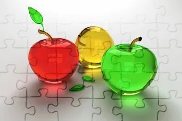 Manzanas de cristal