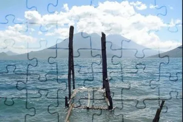 Atitlan waves jigsaw puzzle