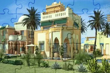 VILLAS DU SOLEIL jigsaw puzzle
