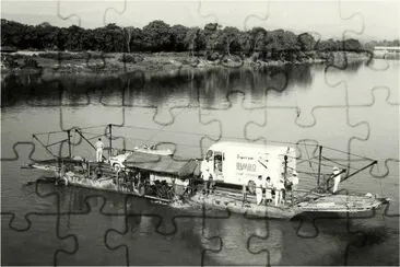 Panga en el RÃ­o Tecolutla jigsaw puzzle