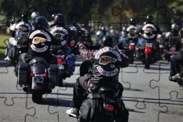 Hells Angeles MC-On the Road jigsaw puzzle