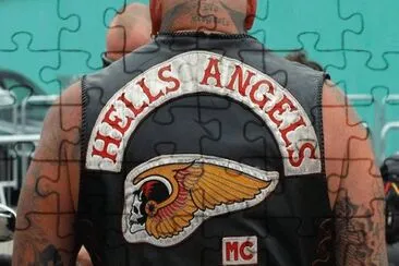 Hells Angeles Motor Cycle Club jigsaw puzzle
