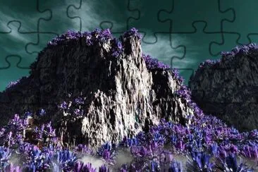 Xenoflora Planet Chorus-Video Game jigsaw puzzle