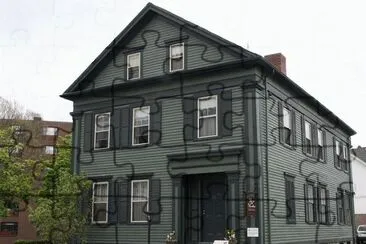 Lizzie Borden house jigsaw puzzle