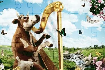 Vaca Musical jigsaw puzzle