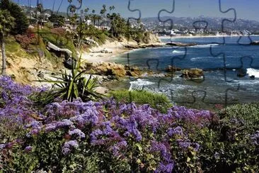 Orange County Beach Flowers jigsaw puzzle