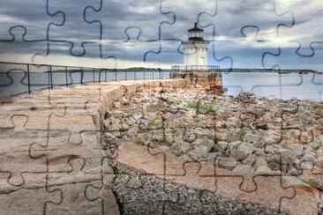 haunted lighthouse jigsaw puzzle