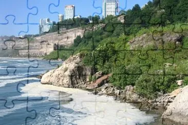 ORILLA DE LAS CATARATAS DEL NIAGARA jigsaw puzzle
