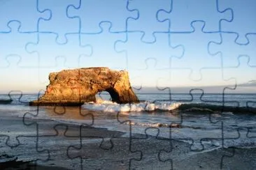 Bridge Rock Formation-Santa Cruz jigsaw puzzle