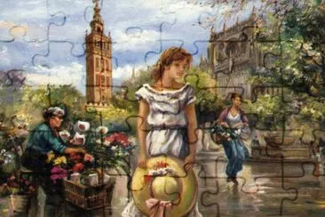 Pintura jigsaw puzzle