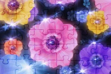 luna azul jigsaw puzzle