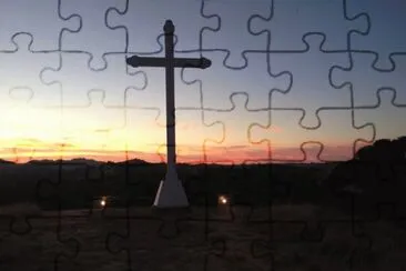 Sunset Above St Marys College-Moraga jigsaw puzzle