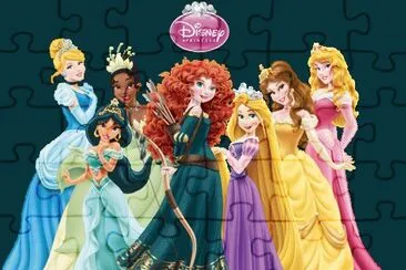 Princesses jigsaw puzzle
