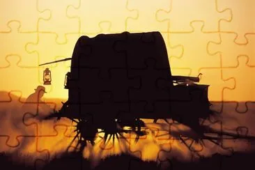 Cowboy kitchen on wheels
