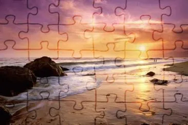 Zuma Beach Sunset jigsaw puzzle
