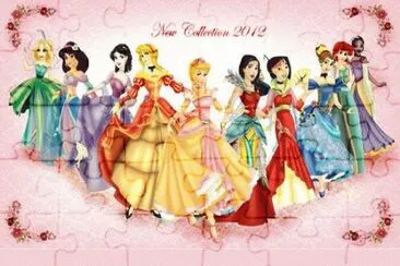 Princesses jigsaw puzzle