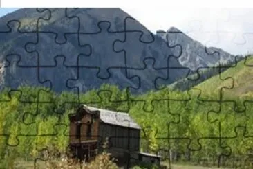 Colorado gold rush ghost town