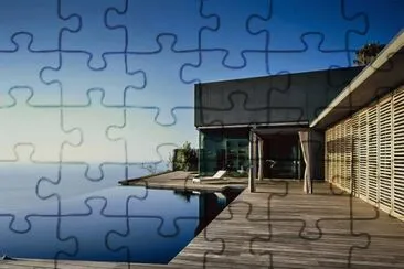 beach house jigsaw puzzle
