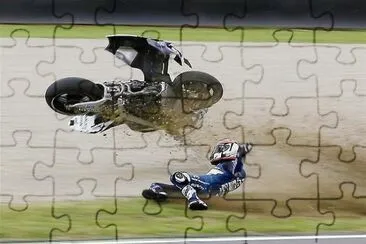 Accidente Gran Premio de Italia jigsaw puzzle