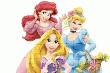 Ariel Rapunzel Cinderella