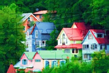colorful jigsaw puzzle