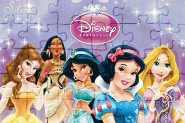 Belle Pocahontas Jasmine SnowWhite Rapunzel jigsaw puzzle