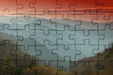 Smoky Mountains, Tennessee jigsaw puzzle