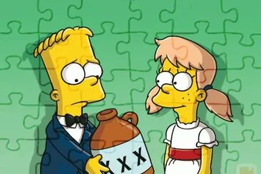 Bart y la hija de Cleto
