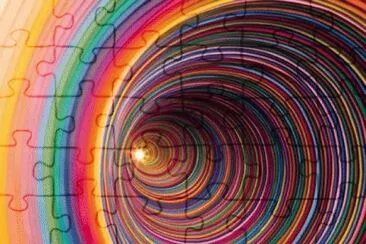 פאזל של colored paper