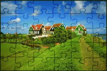 V jigsaw puzzle