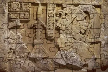 king of Yaxchilan jigsaw puzzle